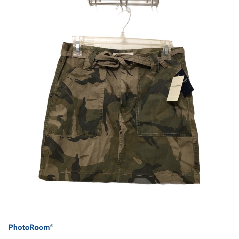 COPY - Lucky Brand Camo Mini Skirt NWT